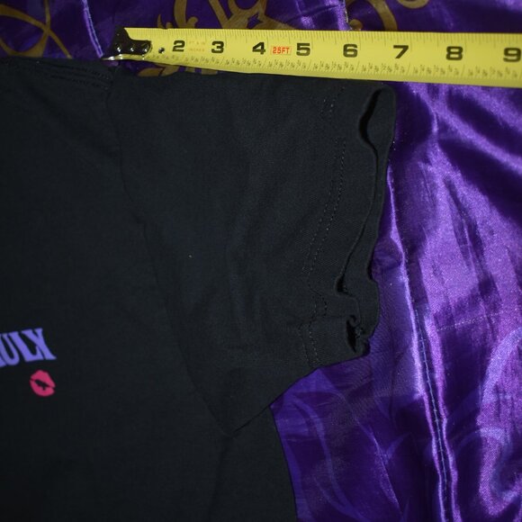 UNISEX MENS WOMENS T-SHIRT S SMALL Yours Truly Call Me When Your Sober kiss - Picture 10 of 13